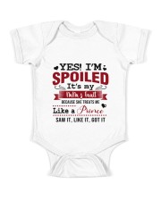 IM SPOILED IT NANA FAULT Baby Onesie tile