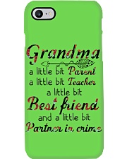 Grandma partner in crime Phone Case tile