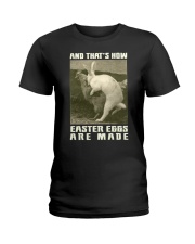 Easter Eggs Made Ladies T-Shirt tile