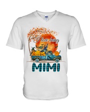 I LOVE BEING - PERFECT GIFT FOR MIMI V-Neck T-Shirt tile