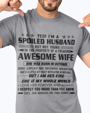 To My Husband Shirt October Classic T-Shirt apparel-classic-tshirt-lifestyle-front-92