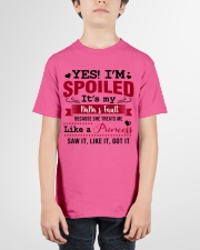 IM SPOILED IT NANA FAULT Youth T-Shirt garment-youth-tshirt-front-01