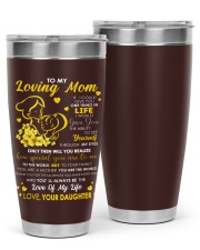 Loving mom 30oz Tumbler tile