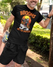 BROOMS ARE FOR AMATEURS Classic T-Shirt custom-t-shirts-classic-lifestyle-front-290