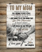 Perfect Gift For Mom - Poster For Mom 11x17 Poster aos-poster-portrait-11x17-lifestyle-14