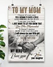 Perfect Gift For Mom - Poster For Mom 11x17 Poster aos-poster-portrait-11x17-lifestyle-19