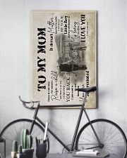 Perfect Gift For Mom - Poster For Mom 11x17 Poster lifestyle-poster-7