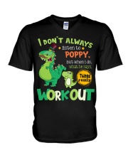 I Don't Always Listen - Amazing Gift For Grandkids V-Neck T-Shirt tile