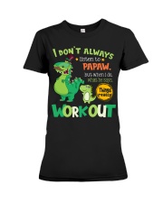 I Don't Always Listen - Amazing Gift For Grandkids Premium Fit Ladies Tee tile