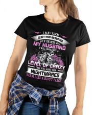 My Husband is Happy Place Ladies T-Shirt custom-t-shirts-ladies-lifestyle-front-76