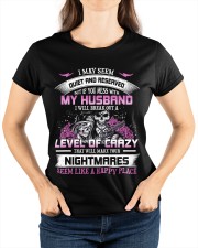 My Husband is Happy Place Ladies T-Shirt custom-t-shirts-ladies-lifestyle-front-92