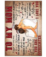 Perfect Gift For Mom - Poster For Mom 11x17 Poster front