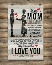 Perfect Gift For Mom - Poster For Mom 11x17 Poster aos-poster-portrait-11x17-lifestyle-14