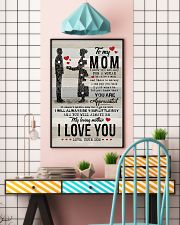 Perfect Gift For Mom - Poster For Mom 11x17 Poster lifestyle-poster-6