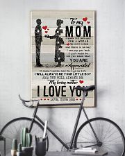 Perfect Gift For Mom - Poster For Mom 11x17 Poster lifestyle-poster-7