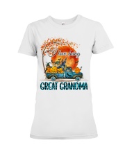 I LOVE BEING - PERFECT GIFT FOR GREAT GRANDMA Premium Fit Ladies Tee tile