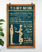 Perfect Gift For Mom - Poster For Mom 11x17 Poster aos-poster-portrait-11x17-lifestyle-19