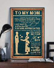 Perfect Gift For Mom - Poster For Mom 11x17 Poster lifestyle-poster-2