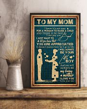 Perfect Gift For Mom - Poster For Mom 11x17 Poster lifestyle-poster-3