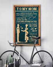 Perfect Gift For Mom - Poster For Mom 11x17 Poster lifestyle-poster-7