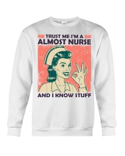 Trust Me I 'm a Nurse Crewneck Sweatshirt tile
