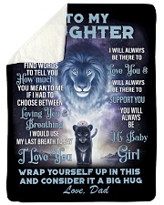 CONSIDER IT A BIG HUG - GIFT FOR DAUGHTER Sherpa Fleece Blanket tile