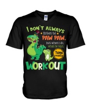 I Don't Always Listen - Amazing Gift For Grandkids V-Neck T-Shirt tile