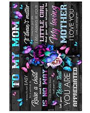 Perfect Gift For Mom - Poster For Mom 11x17 Poster front