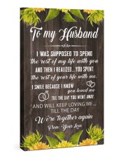 To My Husband In Heaven Gallery Wrapped Canvas Prints tile