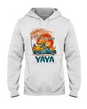 I LOVE BEING - PERFECT GIFT FOR YAYA Hooded Sweatshirt tile
