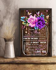 Perfect Gift For Mom - Poster For Mom 11x17 Poster lifestyle-poster-3