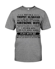 To My Trophy Husband Premium Fit Mens Tee tile