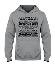 To My Trophy Husband Hooded Sweatshirt tile