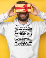To My Trophy Husband Hooded Sweatshirt apparel-hooded-sweatshirt-lifestyle-front-67