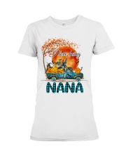 I LOVE BEING - PERFECT GIFT FOR NANA Premium Fit Ladies Tee tile