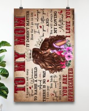 Perfect Gift For Mom - Poster For Mom 11x17 Poster aos-poster-portrait-11x17-lifestyle-19