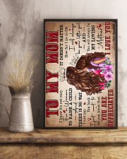 Perfect Gift For Mom - Poster For Mom 11x17 Poster lifestyle-poster-3