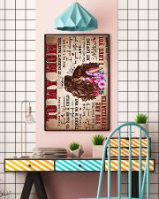Perfect Gift For Mom - Poster For Mom 11x17 Poster lifestyle-poster-6