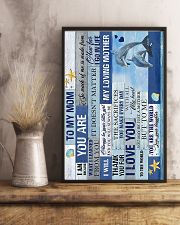 Perfect Gift For Mom - Poster For Mom 11x17 Poster lifestyle-poster-3