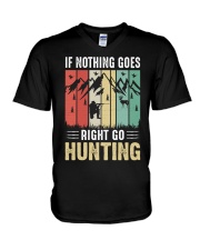 Hunting V-Neck T-Shirt tile