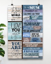 Perfect Gift For Mom - Poster For Mom 11x17 Poster aos-poster-portrait-11x17-lifestyle-19