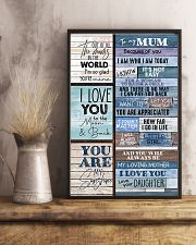 Perfect Gift For Mom - Poster For Mom 11x17 Poster lifestyle-poster-3