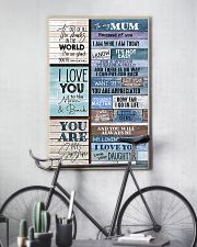 Perfect Gift For Mom - Poster For Mom 11x17 Poster lifestyle-poster-7