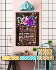 Perfect Gift For Mom - Poster For Mom 11x17 Poster lifestyle-poster-6