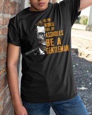 BE A GENTLMENT Classic T-Shirt apparel-classic-tshirt-lifestyle-27