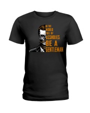 BE A GENTLMENT Ladies T-Shirt tile