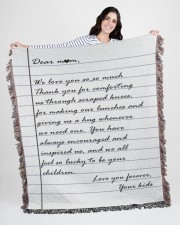 To My Mom 50x60 - Woven Blanket aos-woven-throw-blanket-50x60-lifestyle-front-05