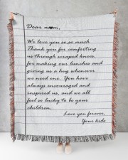 To My Mom 50x60 - Woven Blanket aos-woven-throw-blanket-50x60-lifestyle-front-08