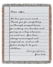 To My Mom 50x60 - Woven Blanket front