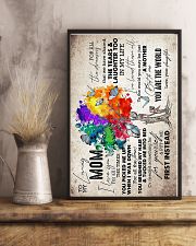 Perfect Gift For Mom - Poster For Mom 11x17 Poster lifestyle-poster-3